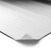 Olifanten in de mist Abstract Poster (Hoek)