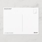 Olifanten in de woestijn briefkaart (Achterkant)