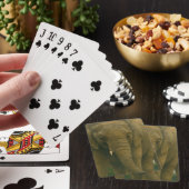 Olifanten in het licht van de savanne pokerkaarten (Insitu)