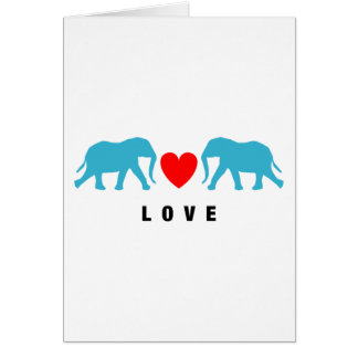 Olifanten in liefde
