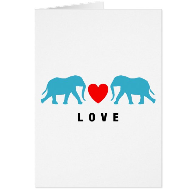 Olifanten in liefde (Voorkant)