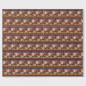 Olifanten in onweer cadeaupapier (Vlak)