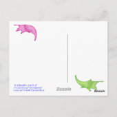 Olifanten kunnen vliegen! Briefkaart (Achterkant)