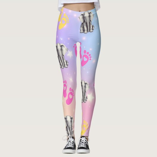 olifanten leggings (Voorkant)