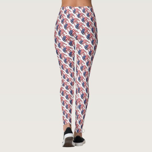 Olifanten Leggings (Achterkant)