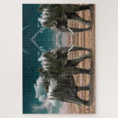 Olifanten Legpuzzel (Verticaal)