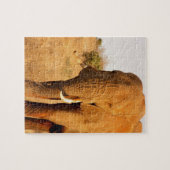 Olifanten Legpuzzel (Horizontaal)