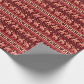 Olifanten maart: speels naadloos patroon. cadeaupapier (Hoek)