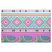 Olifanten met Aztec Pattern Stof (Fat Quarter)