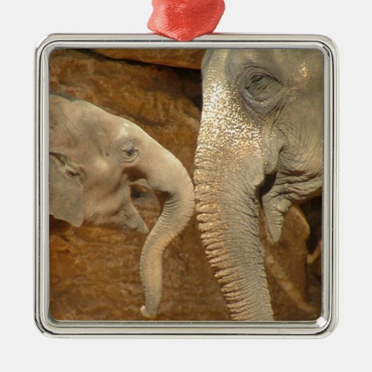 OLIFANTEN METALEN ORNAMENT (Voorkant)