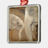OLIFANTEN METALEN ORNAMENT (Links)