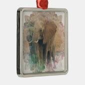 Olifanten Metalen Ornament (Rechts)