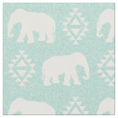 Olifanten - munt stof (Close Up)