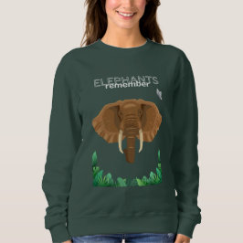 Olifanten onthouden sweatshirt