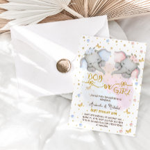 Olifanten onthullen geslacht