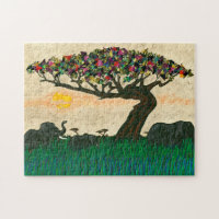 Olifanten op de Planes van Afrika