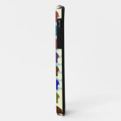 Olifanten op gecontroleerd patroon Case-Mate iPhone case (Achterkant/links)