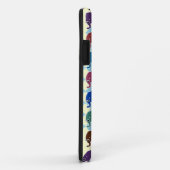 Olifanten op gecontroleerd patroon Case-Mate iPhone case (Achterkant/rechts)