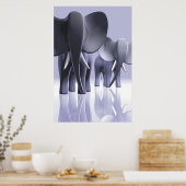 Olifanten! Poster (Keuken)