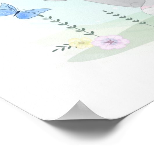 Olifanten Poster (Hoek)