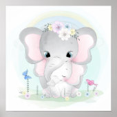 Olifanten Poster (Voorkant)