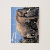 Olifanten Raadsel Legpuzzel (Verticaal)