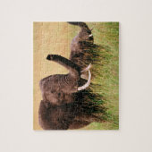 Olifanten Raadsel Legpuzzel (Verticaal)