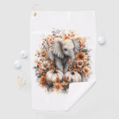 Olifanten Shirt Country Pumpkin Golfhanddoek (Insitu)