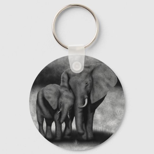 Olifanten Sleutelhanger (Voorkant)