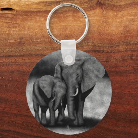 Olifanten Sleutelhanger (Voorkant)