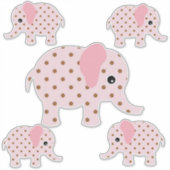 Olifanten Sticker (Voorkant)