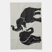 Olifanten - theedoek (Verticaal)