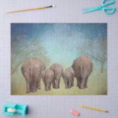 Olifanten Tissuepapier (Craft)