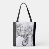 Olifanten Tote Bag (Achterkant)