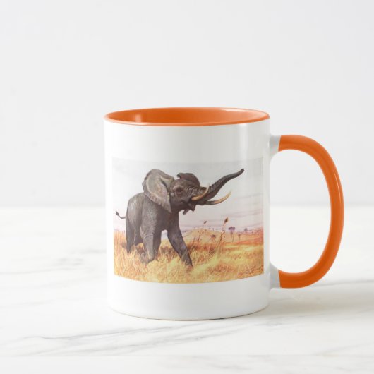 Olifanten van de Dieren van het Lot van het Mok (Rechts)