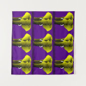 OLIFANTEN WANDTAPijt Wandkleed (Voorkant (horizontaal))