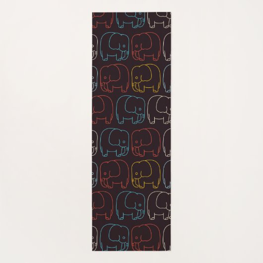  olifanten yogamat (Achterkant)