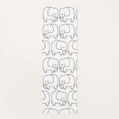 olifanten yogamat (Voorkant)