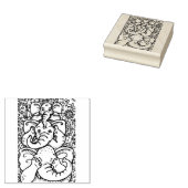 OLIFANTEN ZIEN GEEN KWAADAARDIGE RUBBEREN STEMPEL (Gestempeld)