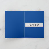 Olifanten zij aan zij, met boomstammen Valentijn’s Feestdagen Kaart (Binnen)