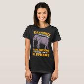 Olifanten Zijn Geweldig Ik Ben Geweldig - Grappige T-shirt (Voorkant volledig)
