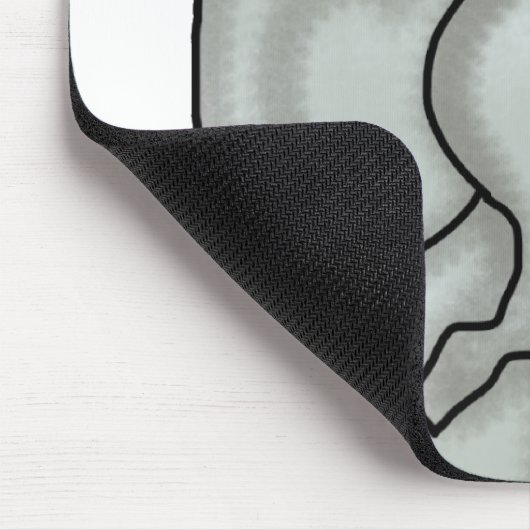 Olifanten zijn kool muismat (Hoek)