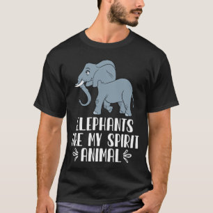 Olifanten zijn mijn dierlijk diertje t-shirt