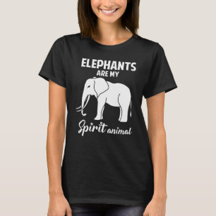 Olifanten Zijn Mijn Spirituele Dier Olifant Voor M T-shirt