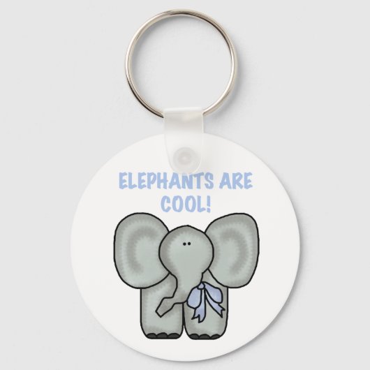 Olifanten zijn Sleutelhanger (Voorkant)