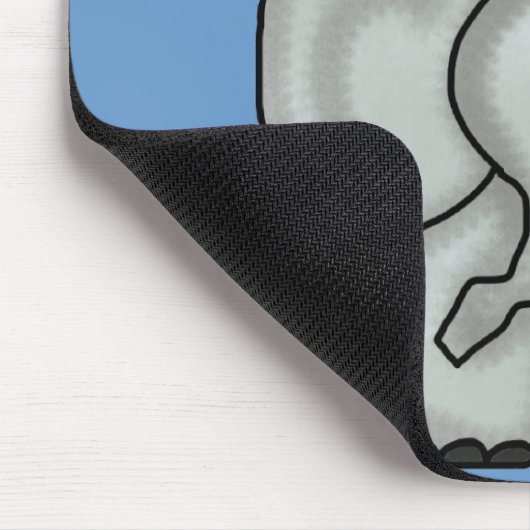 Olifanten zijn wollen hemden en cadeautjes muismat (Hoek)