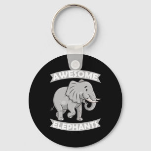 Olifanten Zoo Circus Olifant Conservatief Sleutelhanger