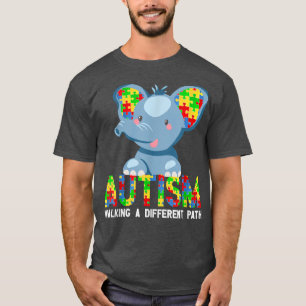 olifantenautisme op een ander pad t-shirt