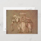 olifantenbastille briefkaart (Voorkant / Achterkant)