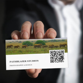 olifantenberg | Wildlife fotografie | Visitekaartje